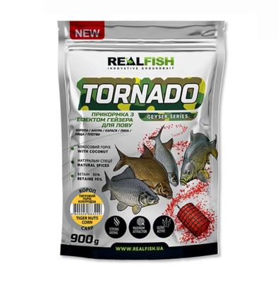 Прикормка Real Fish Tornado Тигровый орех - Кукуруза